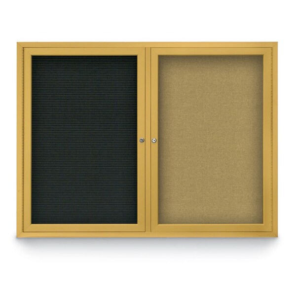 Corkboard, Amethyst/ Blck, 24" x 36"